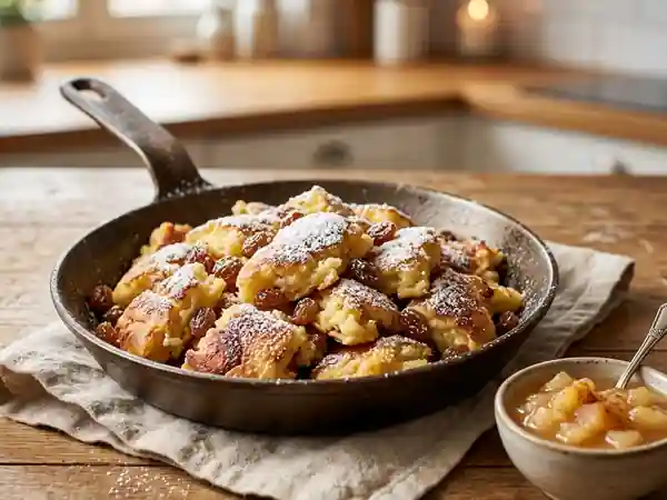 Kaiserschmarrn nuageux aux raisins secs - Photo de présentation