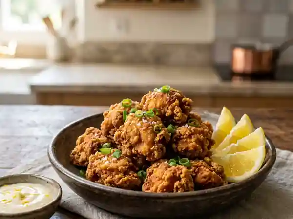 Karaagé japonais croustillant : recette authentique de poulet frit - Photo de présentation