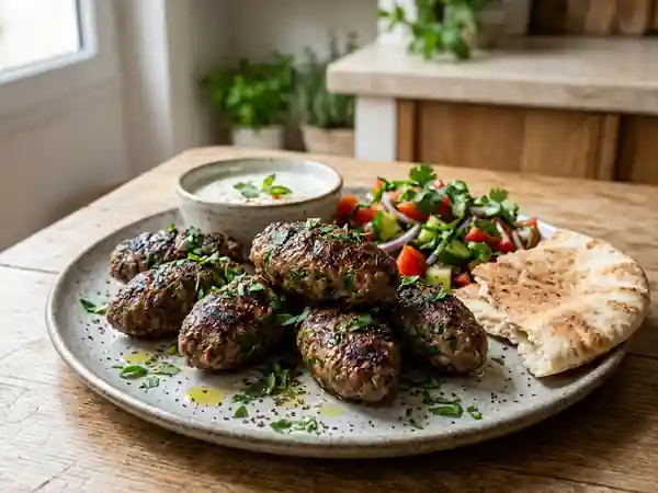 Keftas de bœuf fondantes aux herbes - Photo de présentation