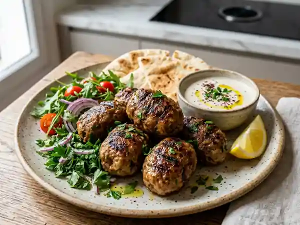 Keftas maison aux épices orientales, recette facile et savoureuse - Photo de présentation