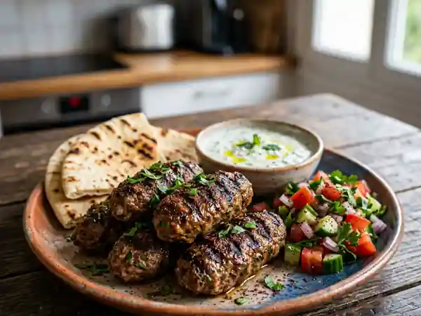 Keftas marocaines savoureuses au barbecue : recette authentique et facile - Photo de présentation