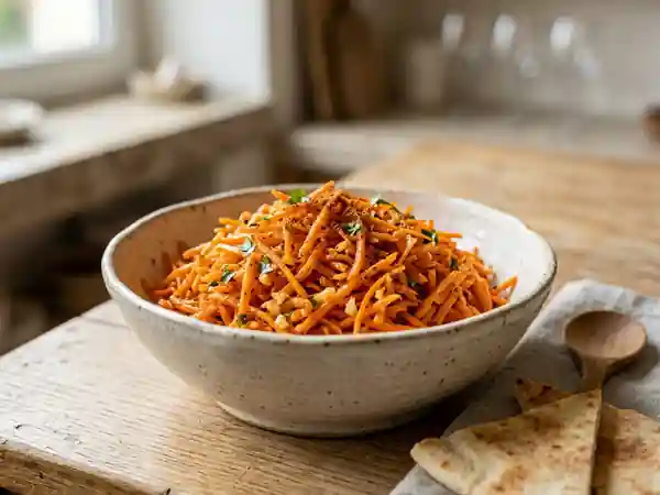 Kemia aux carottes épicées : apéritif marocain savoureux - Photo de présentation