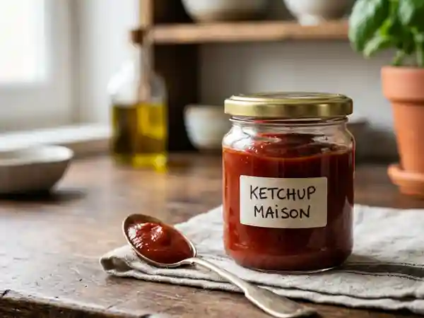Ketchup onctueux aux tomates fraîches - Photo de présentation