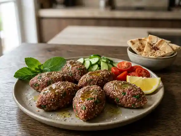 Kibbe naye : tartare libanais fondant et épicé - Photo de présentation