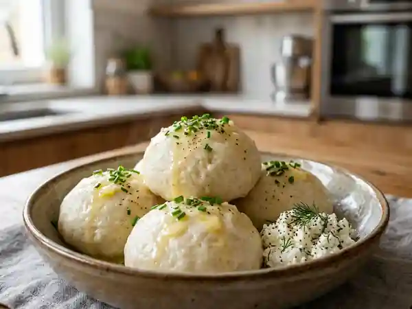 Kluski polonais : boulettes vapeur ultra-moelleuses - Photo de présentation