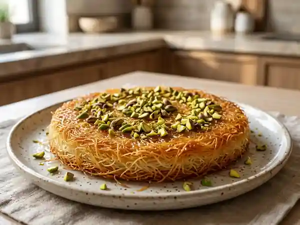 Knafé Croustillant au Cœur Filant - Photo de présentation