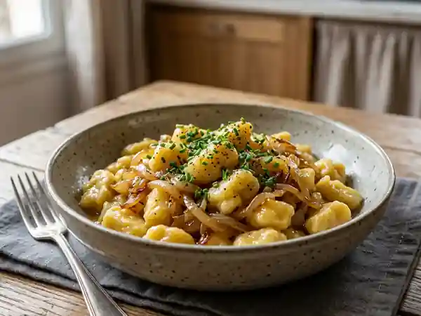 Knepfle Alsaciens : Recette Traditionnelle de Pâtes Maison - Photo de présentation
