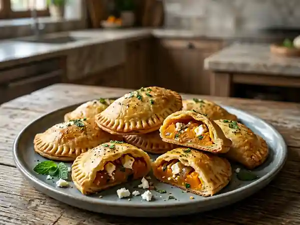Kolokotes croustillants à la courge et feta - Photo de présentation