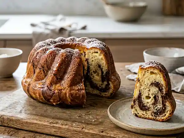 Kougelhopf Moelleux Marbré au Munster - Photo de présentation