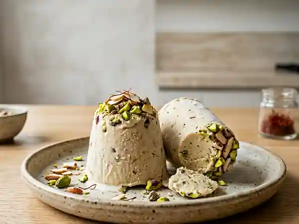 Kulfi glacé : Onctueux cardamome & pistache - Photo de présentation