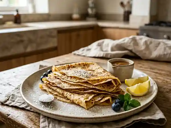 Crêpes fondantes au rhum de Sidonie - Photo de présentation