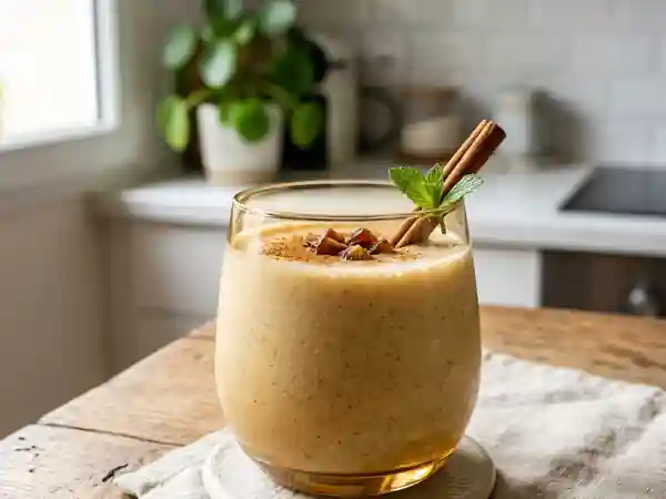 Lait de dattes crémeux à la cannelle - Photo de présentation