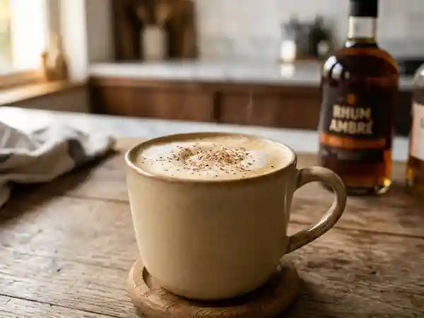 Lait de Poule Traditionnel de Grand-Mère : Recette Authentique et Réconfortante - Photo de présentation