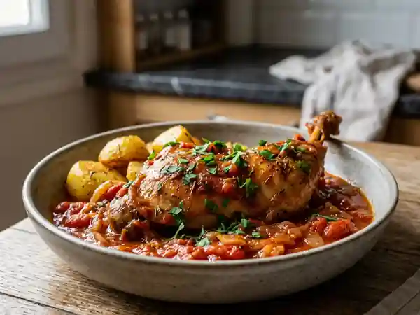 Lapin à la provençale fondant et parfumé - Photo de présentation