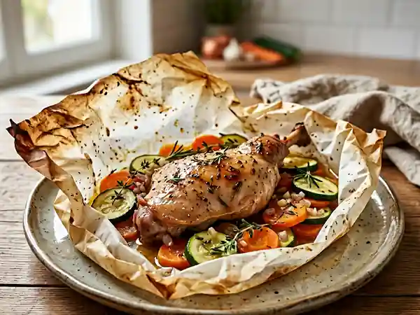 Lapin fondant à l'étouffée, thym et romarin - Photo de présentation