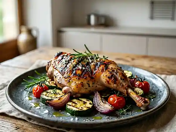 Lapin Grillé au Romarin et Citron - Photo de présentation