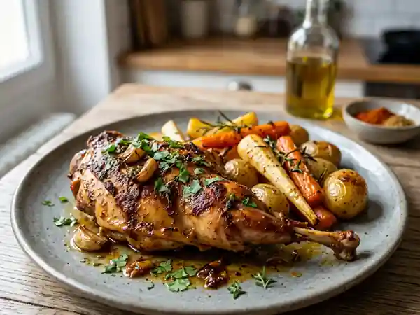 Lapin mariné aux épices : recette savoureuse et facile - Photo de présentation