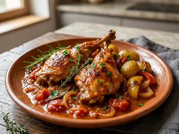 Cuisses de lapin fondantes à la provençale - Photo de présentation