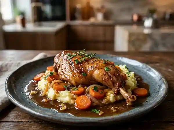 Lapin Racouchot : Recette Traditionnelle Savoureuse et Facile - Photo de présentation
