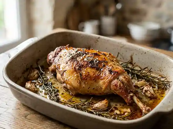 Lapin rôti aux herbes de Provence - Photo de présentation