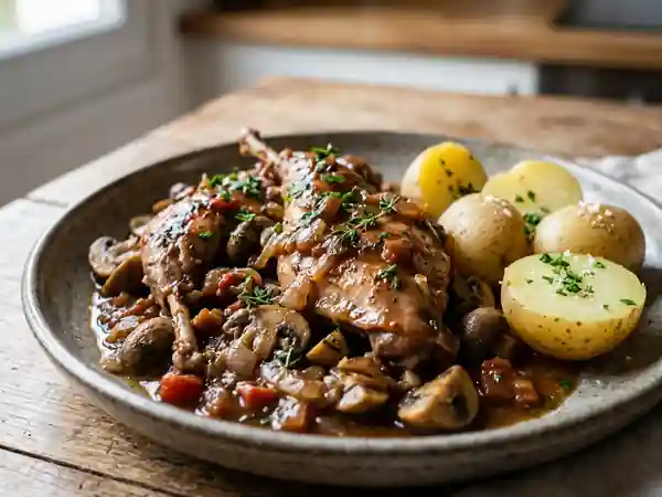 Lapin Sauté Chasseur Fondant - Photo de présentation