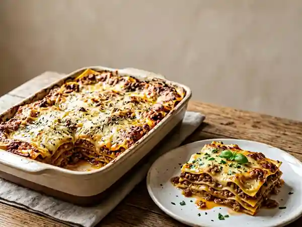 Lasagnes à la romaine : recette traditionnelle savoureuse et facile - Photo de présentation
