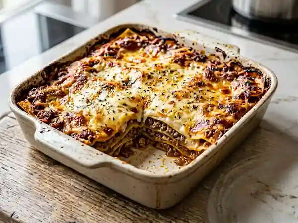 Lasagnes à la viande savoureuses et faciles à préparer - Photo de présentation