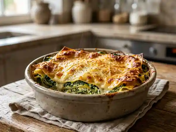 Lasagnes Crémeuses Épinards & Ricotta - Photo de présentation