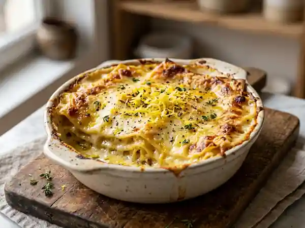 Lasagnes onctueuses au citron acidulé - Photo de présentation