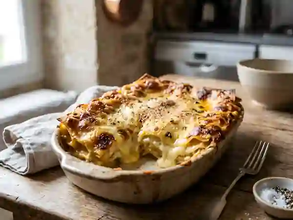 Lasagnes au trio de fromages - Photo de présentation