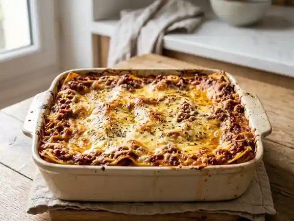 Lasagnes Fondantes au Bœuf et Béchamel Onctueuse - Photo de présentation