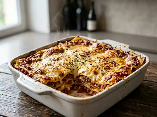 Lasagnettes maison savoureuses et faciles à préparer - Photo de présentation