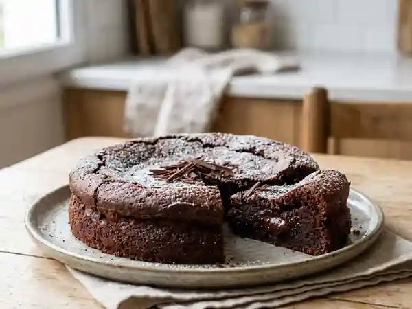 Fondant au chocolat noir intense - Photo de présentation