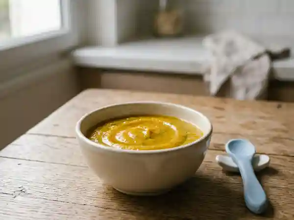 Mousseline fondante carotte-courgette - Photo de présentation