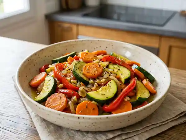 Poêlée de Légumes Fondants aux Herbes - Photo de présentation