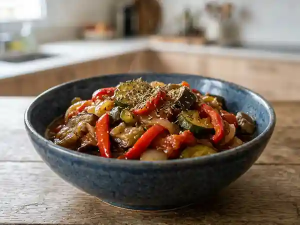 Poêlée de légumes confits et fondants - Photo de présentation