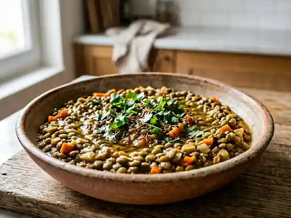 Lentilles fondantes aux épices orientales - Photo de présentation