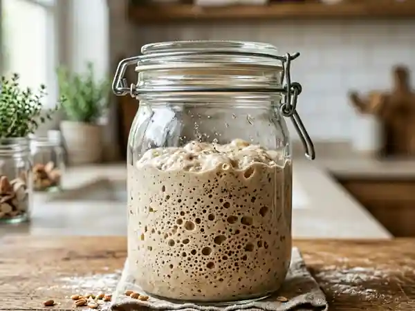 Levain naturel maison : recette facile et rapide pour un pain réussi - Photo de présentation