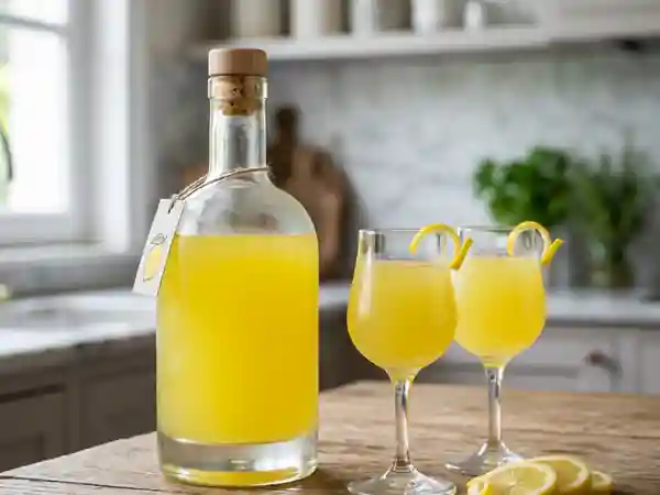 Limoncello artisanal givré - Photo de présentation