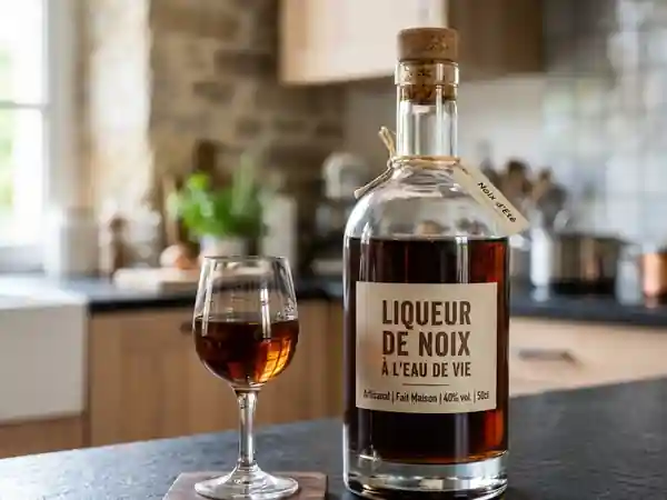 Liqueur de Noix Intense et Boisée - Photo de présentation