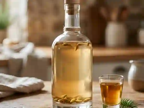 Liqueur de sapin intense et résineuse - Photo de présentation