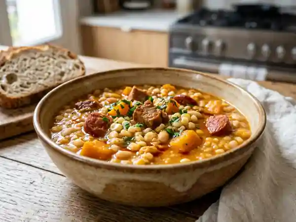 Locro Argentin : Ragoût Onctueux Maïs et Porc - Photo de présentation