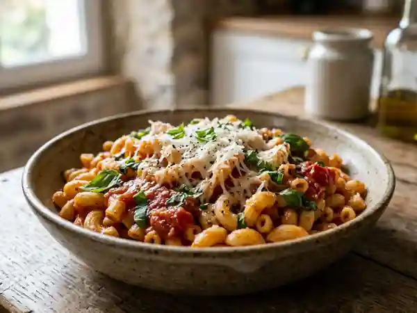 Macaronade Napoli : Pâtes à la Sauce Tomate Napolitaine Authentique - Photo de présentation