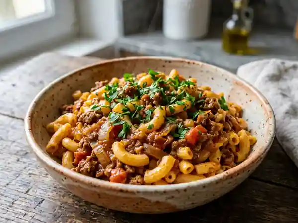 Macaronis épicés à la tunisienne - Photo de présentation