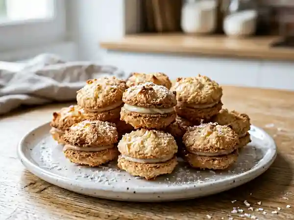 Macarons Coco Croquants et Moelleux - Photo de présentation