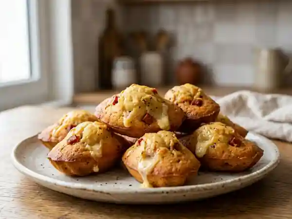 Madeleines Fondantes Camembert et Chorizo - Photo de présentation