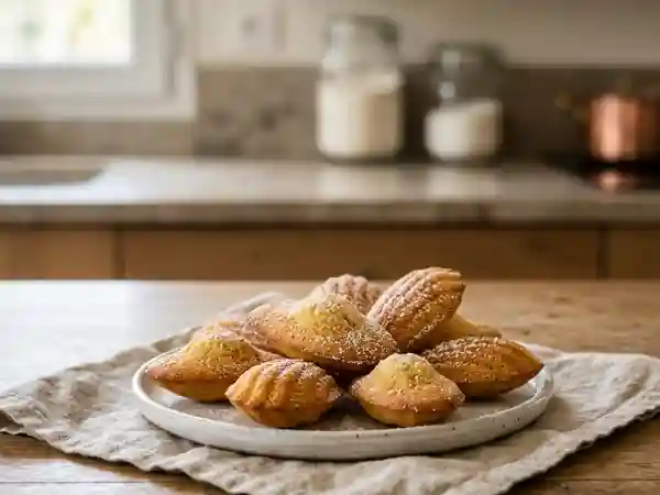 Madeleines moelleuses à la bosse dorée - Photo de présentation