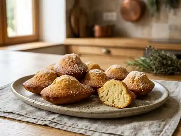 Madeleines moelleuses et rapides à préparer - Photo de présentation