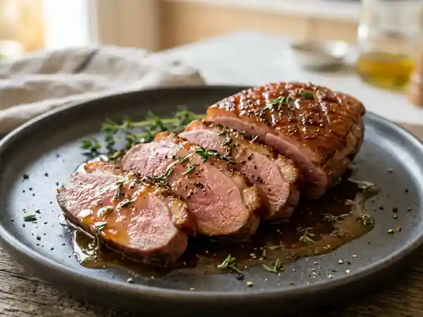 Magret de Canard Croustillant au Miel et Thym - Photo de présentation