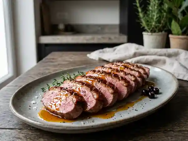 Magrets laqués au miel et peau croustillante - Photo de présentation